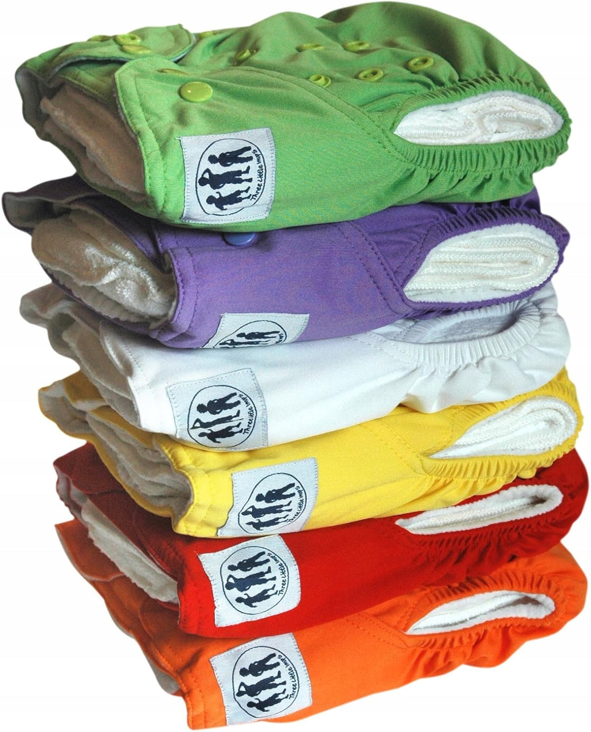 THREE LITTLE IMPS couche lavable avec insert x6 3-13kg