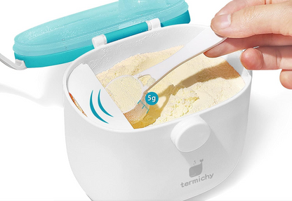 TERMICHY beholder til modermælkserstatning 500 ml 250 g + måleske