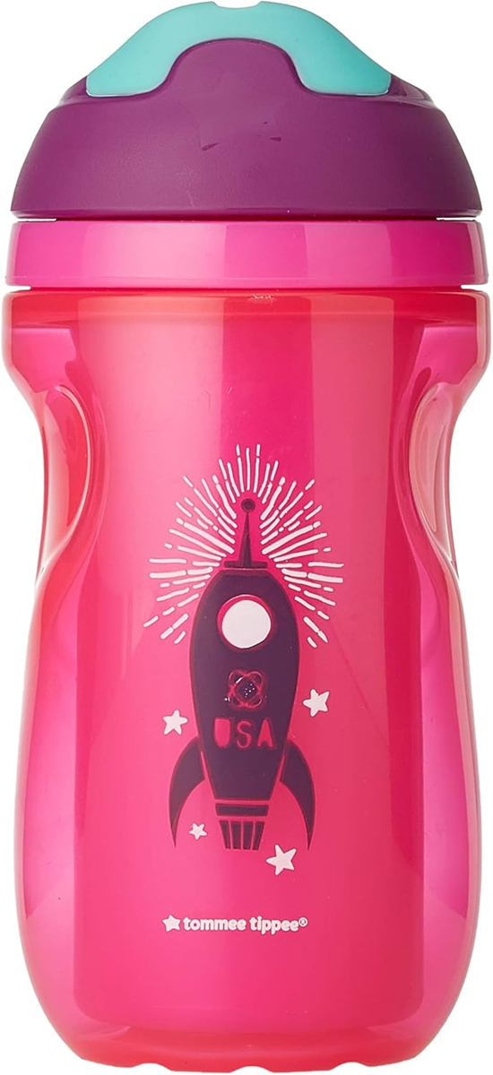 TOMMEE TIPPEE Drinking Cup termokop med antidryp og mundstykke 260ml 12m+
