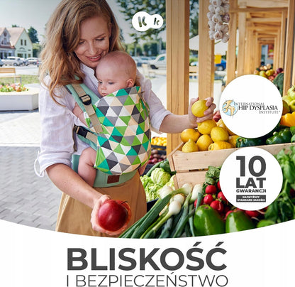 KINDERKRAFT NINO CONFETTI porta-bebés ergonómico