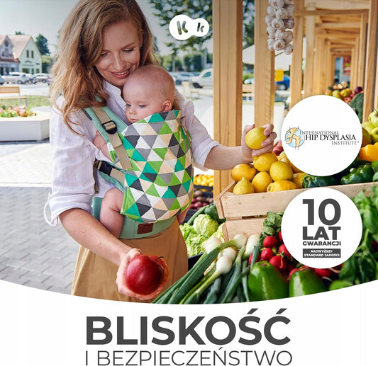 KINDERKRAFT NINO CONFETTI nosidełko ergonomiczne