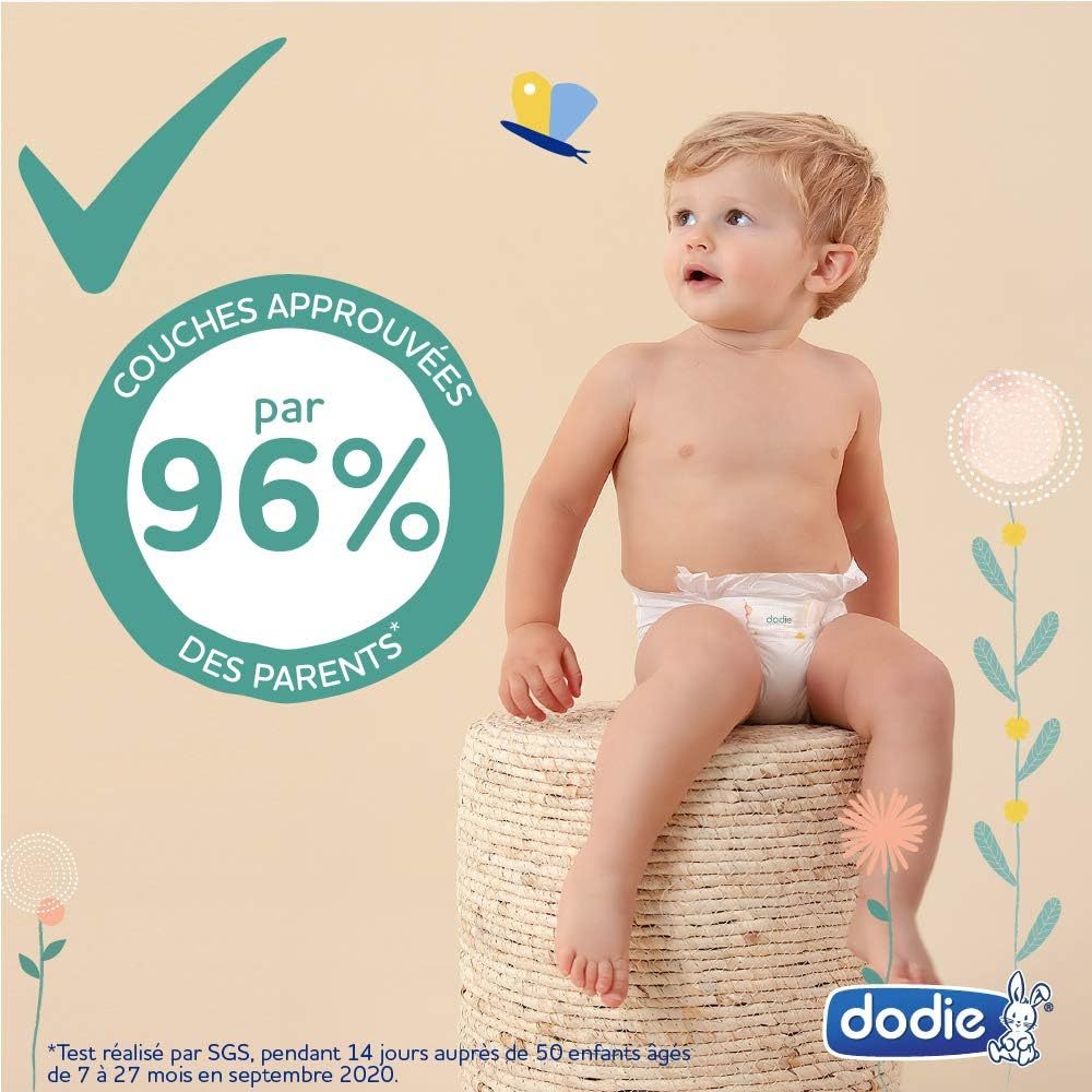 DODIE pieluchy jednorazowe ekologiczne rozm.1 (2-5kg) x100