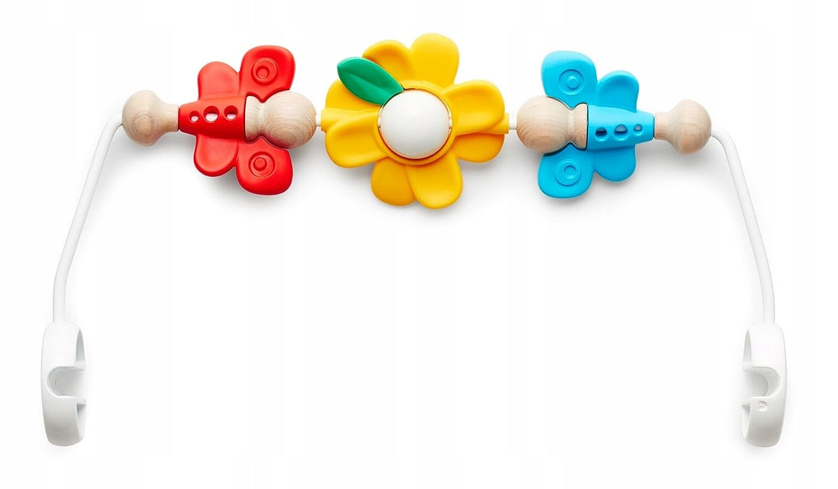 BABYBJORN Flying Friends bøjle i træ og plast til vippestol 31 cm