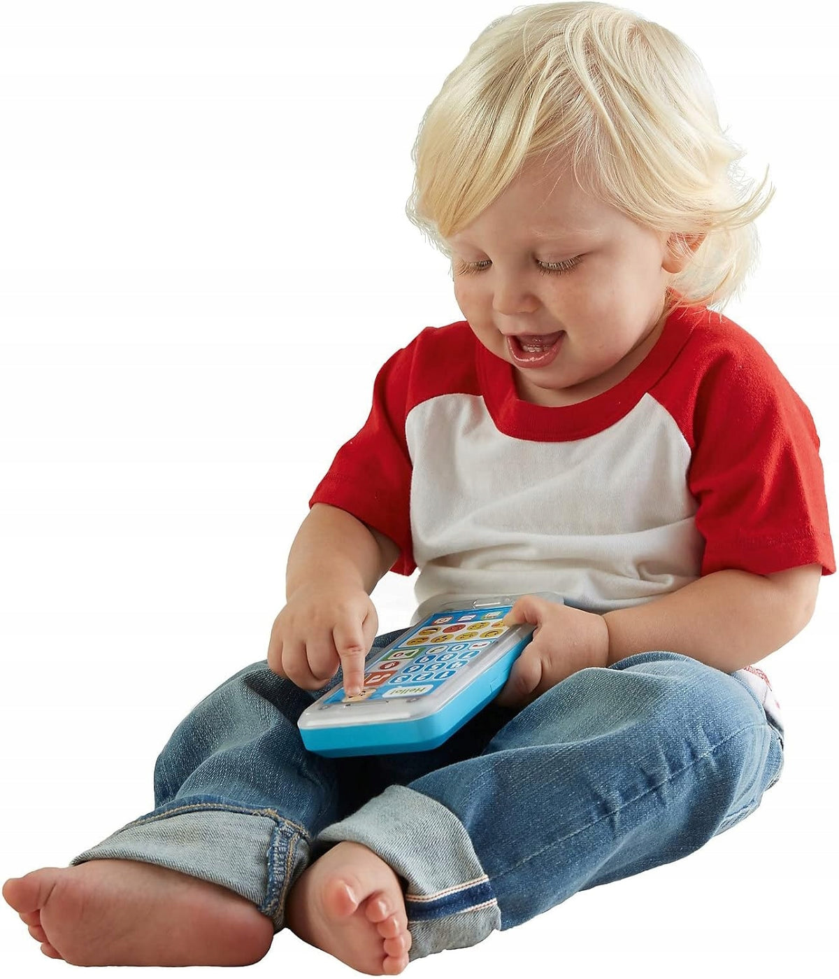 FISHER-PRICE FPR14 "înregistrează mesaj" smartphone interactiv J.GERMANĂ