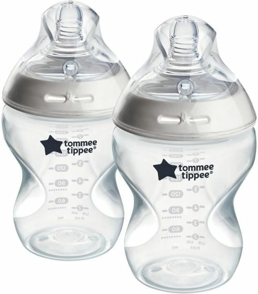 TOMMEE TIPPEE Natural Start cumisüveg 260 ml 2 db ANTI-COLIC 0 hónap+