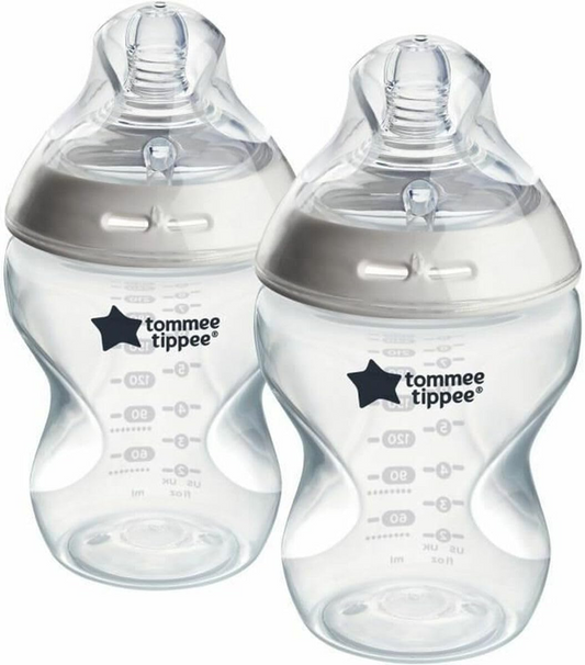TOMMEE TIPPEE Natural Start biberon 260ml x2 ANTI-COLIC 0luni+