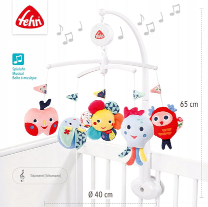 FEHN Color Friends CARROUSEL pour lit bébé