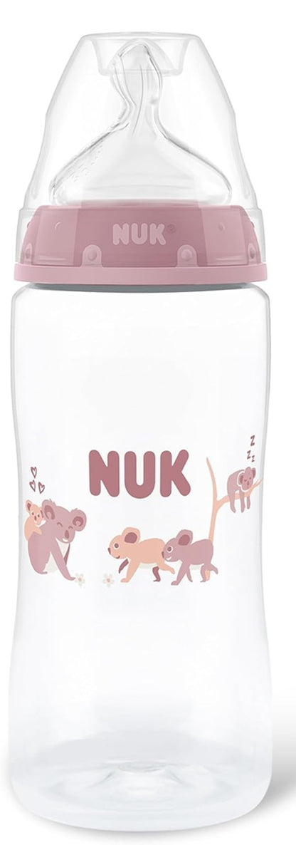 NUK First Choice+ bottle 300 ml teat M + temperature indicator