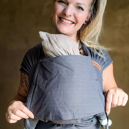HOPPEDIZ hop-tye porte-bébé ergonomique 0-30 mois