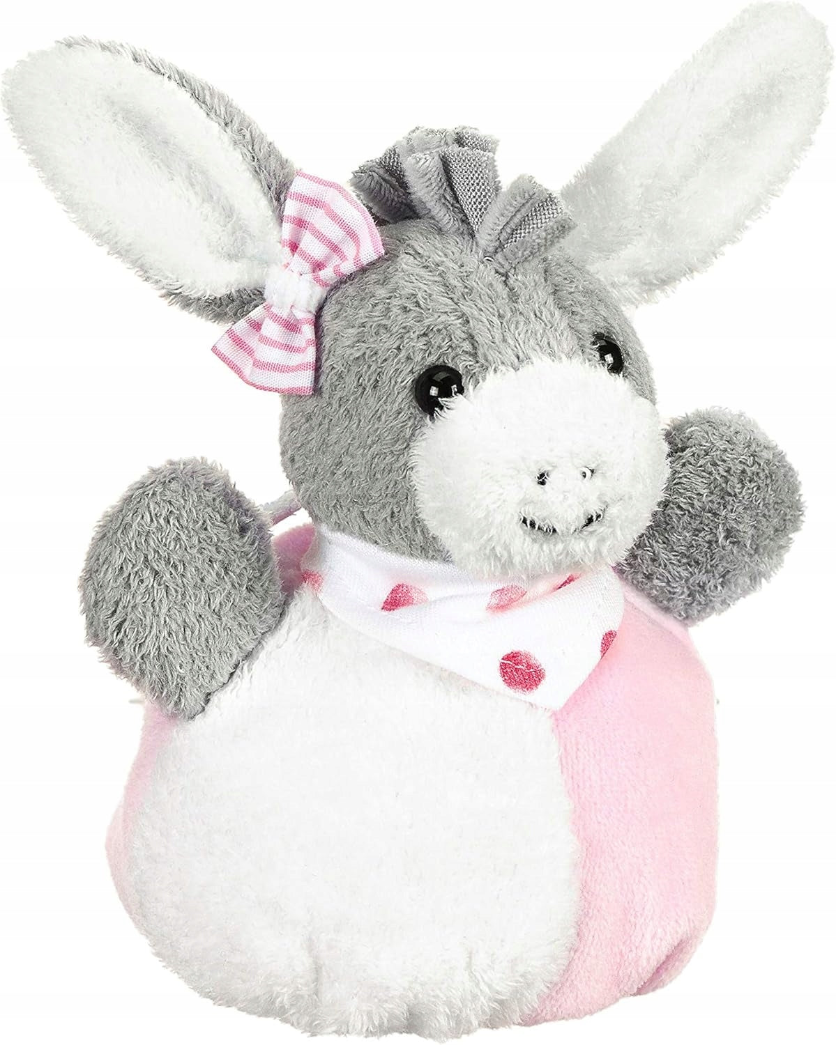 STERNTALER Âne Emmi peluche avec papier bruissant 15 cm