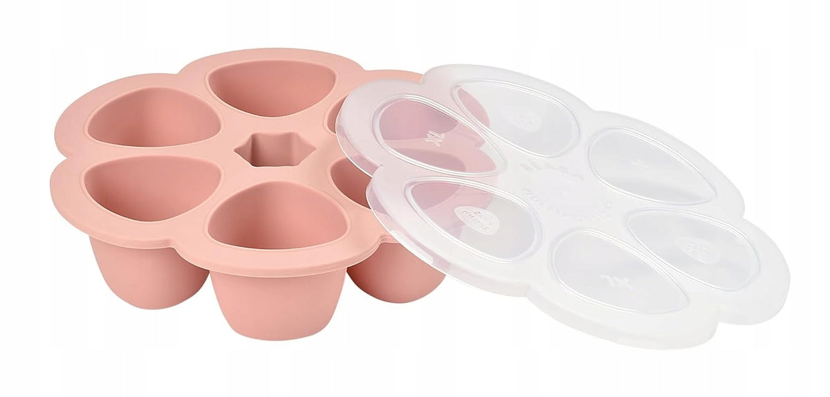BEABA silicone container with lid