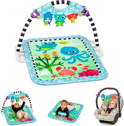BABY EINSTEIN Neptune's Discovery Reef 3-i-1-aktivitetsmåtte 0+