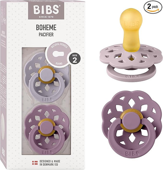 BIBS BOHEME smoczki uspokajające 2pack kauczuk 6+