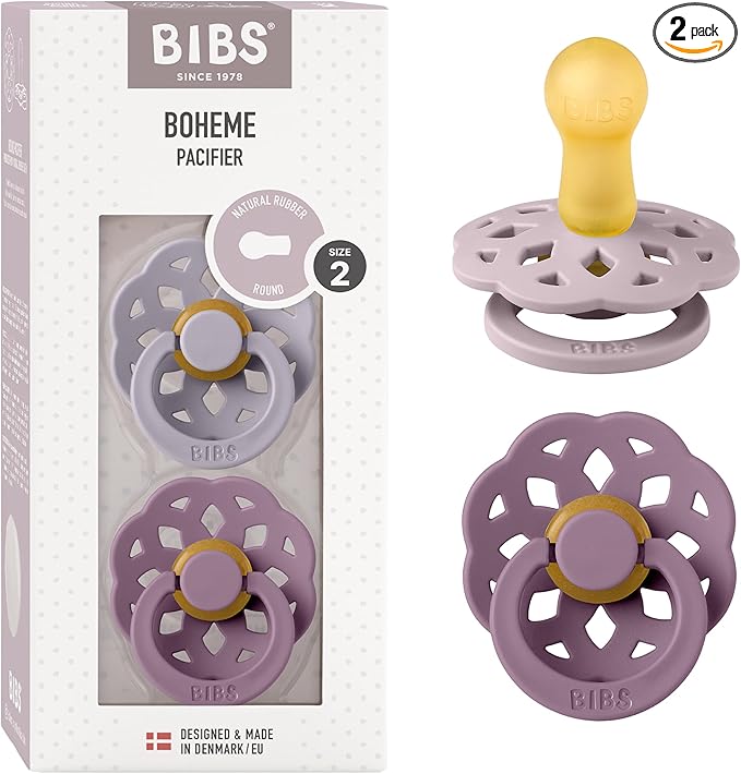 BIBS BOHEME ciucci calmanti 2 pack in caucciù 6+