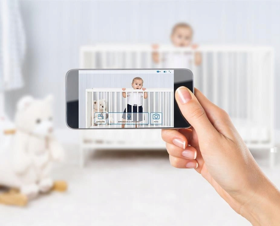 REER IP BabyCam CAMERA VIDEO PENTRU BEBELUȘI NIANIA ELECTRONICĂ WI-Fi