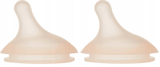 SUAVINEX Zero Zero tetină pentru biberon x2 3m+