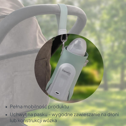 Încălzitor portabil pentru biberoane LIONELO Thermup Go Evo