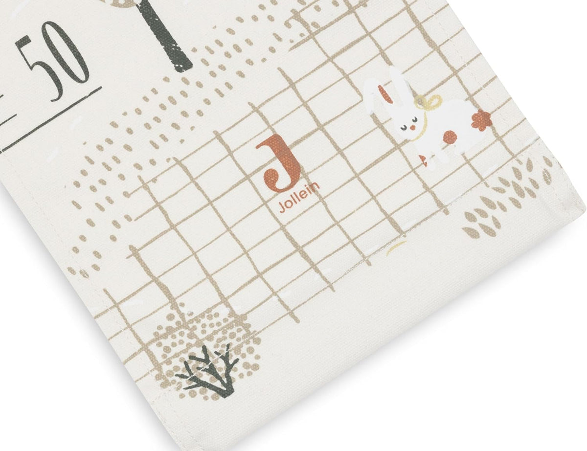 JOLLEIN Tiny Park fabric height chart 50-140 cm
