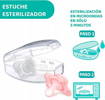 CHICCO PhysioForma cumi, 2 db, 0–2 hónap MINI SOFT