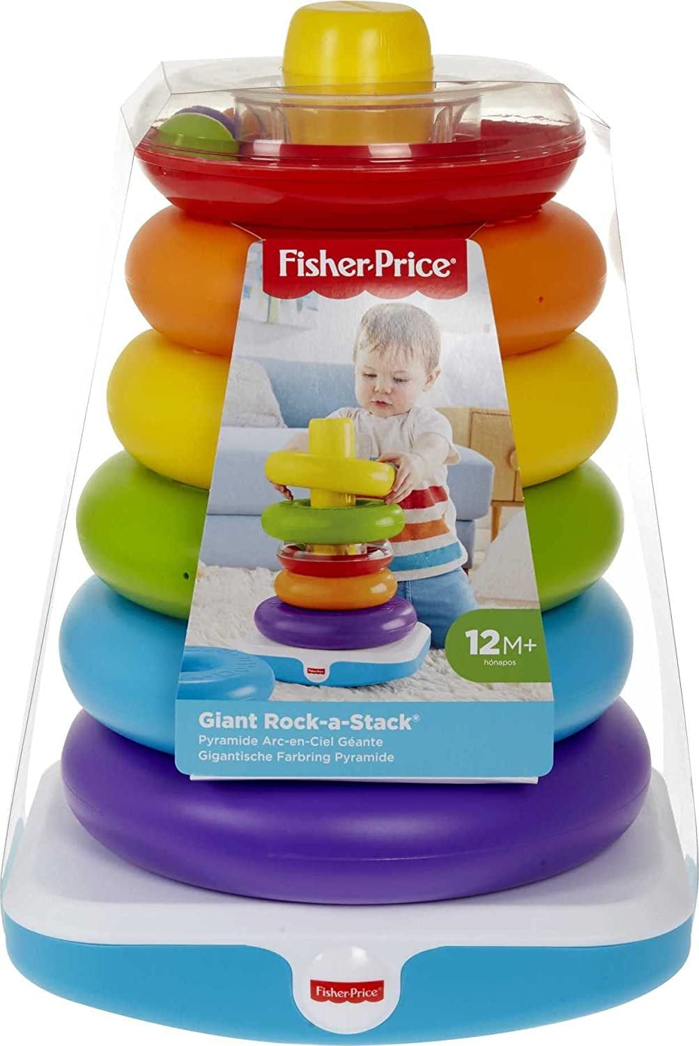 FISHER-PRICE gigantic ring stacking toy