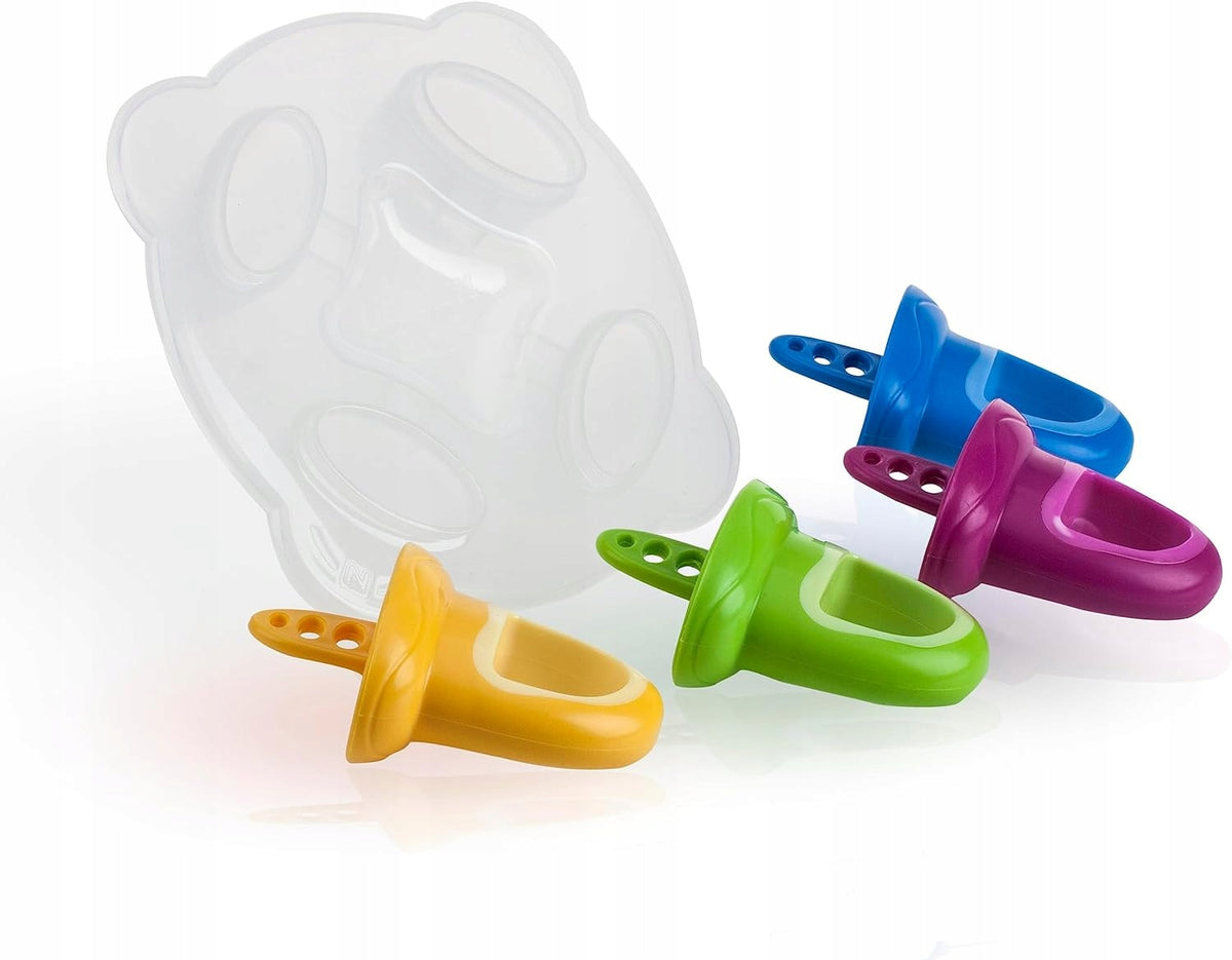 NUBY ijsvormpjes x3 in de vorm van een tepel 6m+