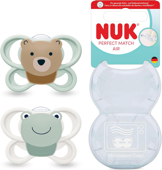 NUK Perfect Match Air Schnuller 0-6 Monate x2
