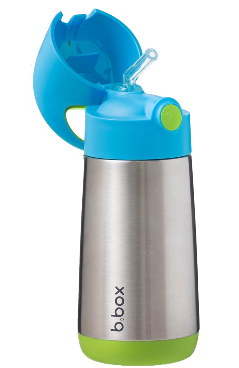 B.BOX stalowy bidon termiczny ze słomką 350 ml