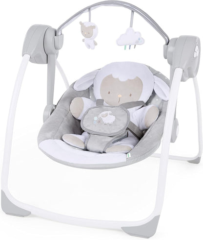 INGENUITY Comfort2GO transat SONS VIBRATIONS Câlin Agneau "O"
