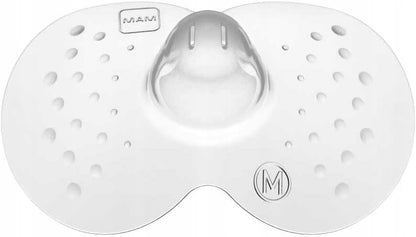 MAMnipple shields, nipple capssize M - 20mmnew stock, damaged packaging