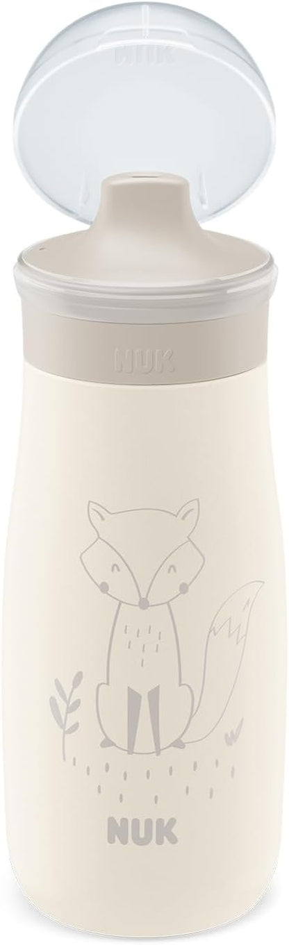 NUK Mini-Me Sip ατσάλινο μπουκάλι με σκληρό στόμιο 300 ml 9+ μηνών LIS