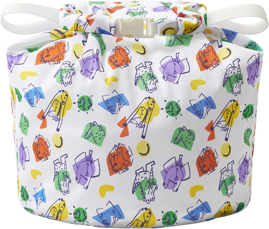 BAMBINO MIO duża torba na mokre pieluchy Wetbag, kolorowa, pojemna torba na wielorazowe pieluchy do 20 sztuk