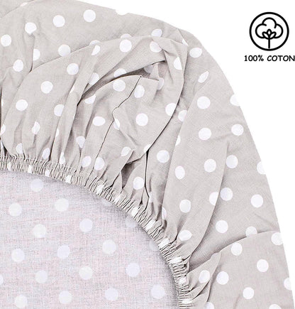 LOVELY HIPPO fitted sheet x2