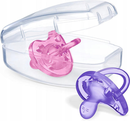 CHICCO silicone dummies x2