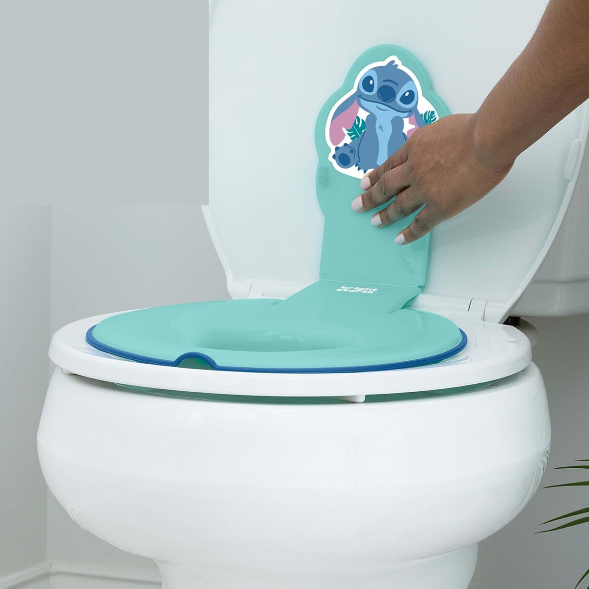 Bright Starts Flip Sit toiletsæde med Stitch 18m+