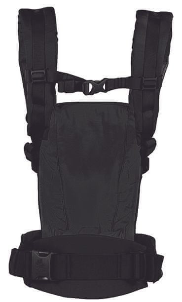 ERGOBABY ADAPT nosidełko ergonomiczne 3,2-20kg, czarne nosidełko dla dziecka z bawełny SoftTouch