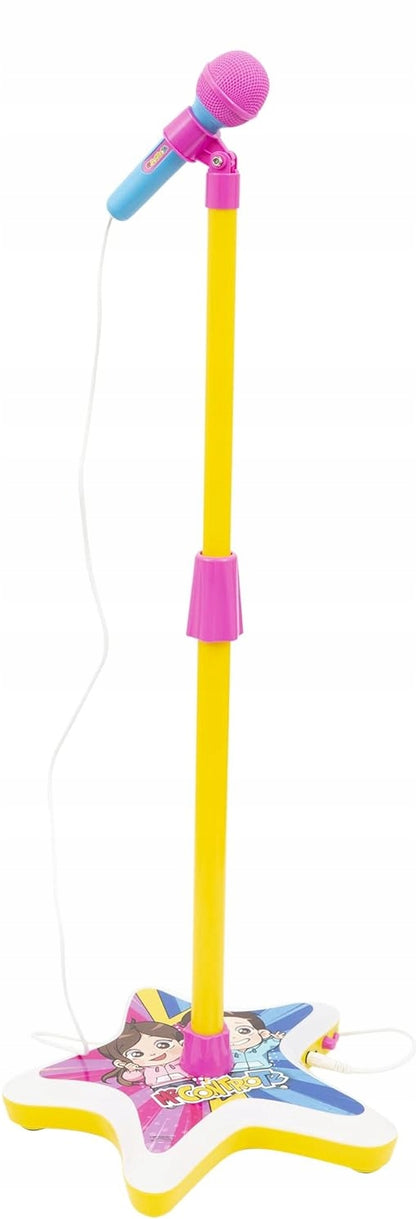 GIOCHI PREZIOSI Me Contro Te mikrofon i stojak 120 cm piosenka JĘZYK WŁOSKI