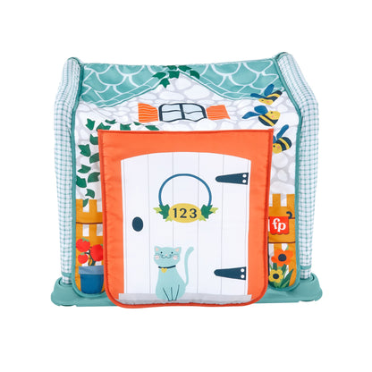FISHER-PRICE mata do zabawy 3w1 edukacyjna Domek Odkrywcy