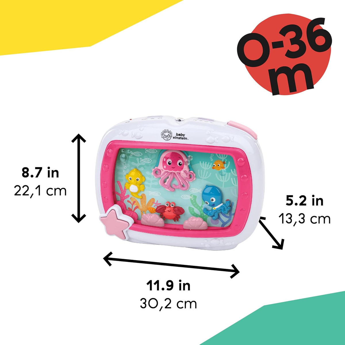 BABY EINSTEIN Morskie Sny POZYTYWKA + PILOT