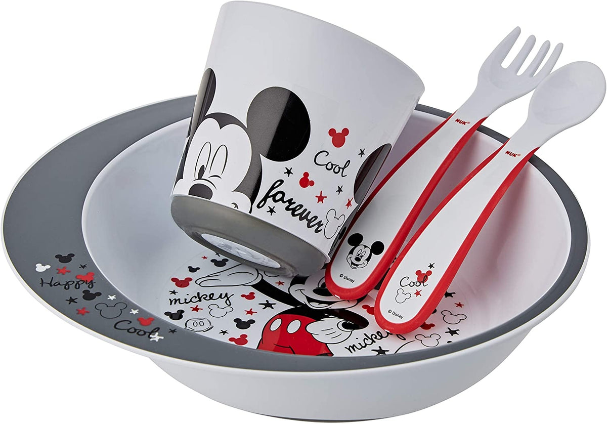 NUK Disney zestaw naczyń 3el. MYSZKA MICKEY
