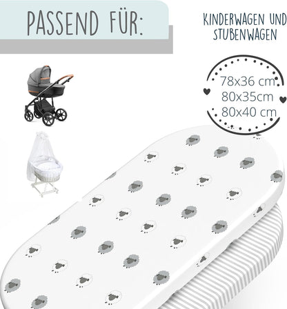 MIMADU fitted sheet x2