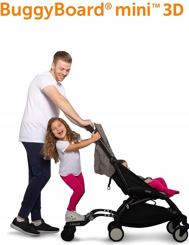 LASCAL Buggy Board Mini universal stroller board attachment
