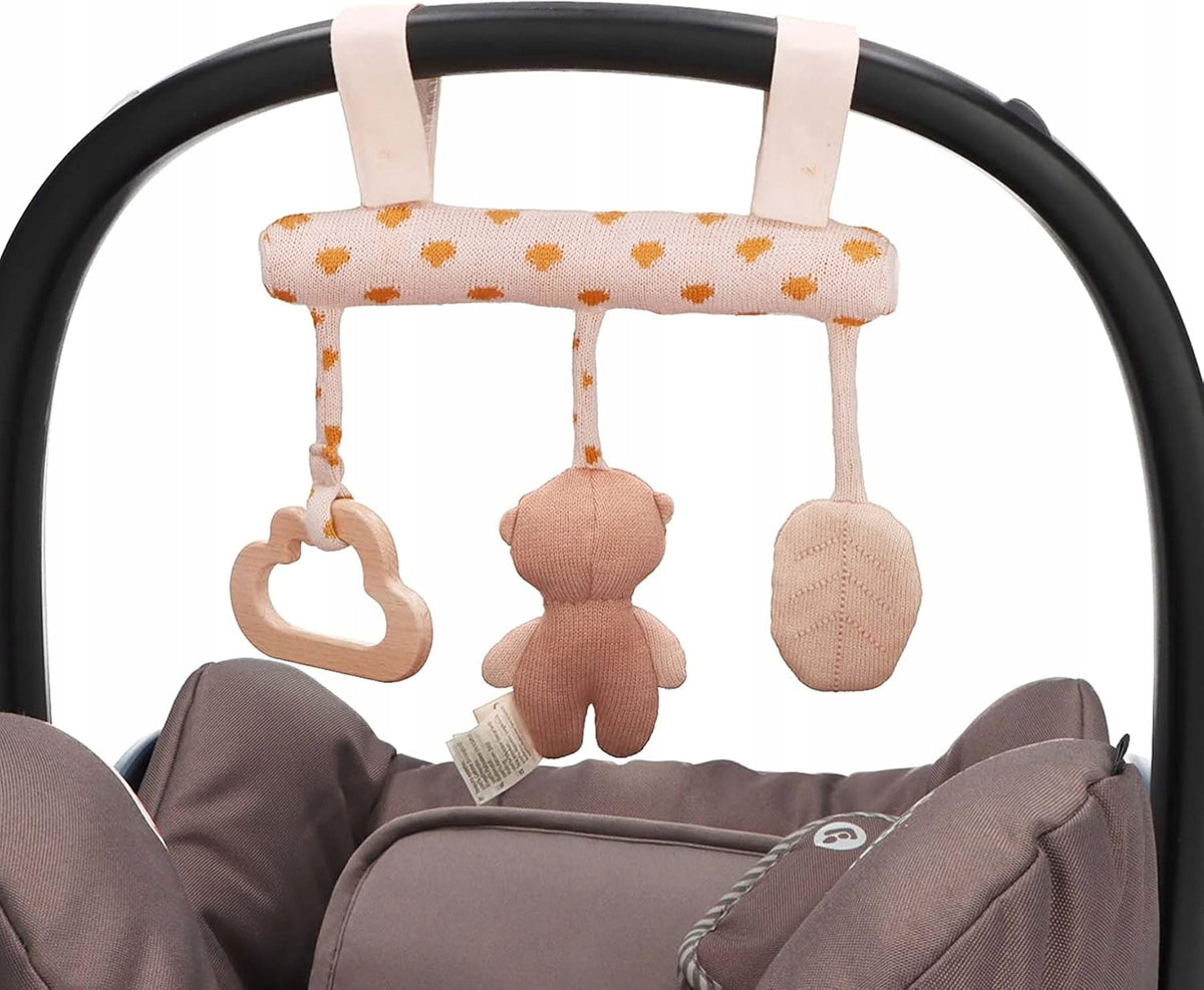 STERNTALER portique suspension pour poussette anneau de dentition en bois LOUTRE OTTI 20 cm