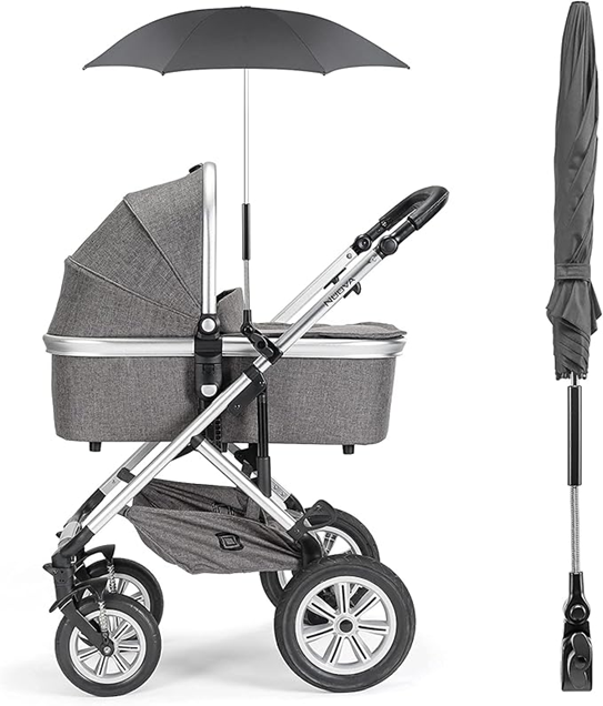 ZAMBOO védő napernyő babakocsihoz, 73 cm átmérő, UV sugarak ellen