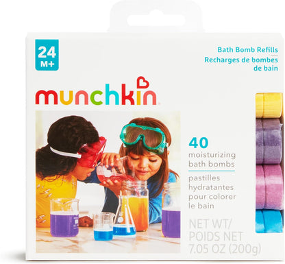 MUNCHKIN Colour Buddies bolas de banho cor + hidratação x40
