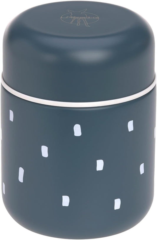 LASSIG Food Jar Happy Prints TERMOS OBIADOWY ze stali nierdzewnej 350 ml