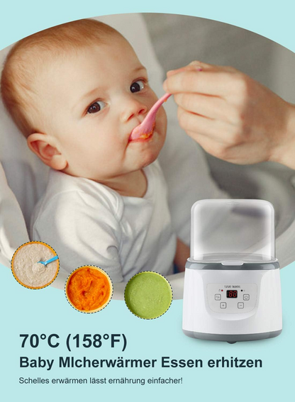FUTURE FOUNDER 6 az 1-ben cumisüveg-melegítő és sterilizáló