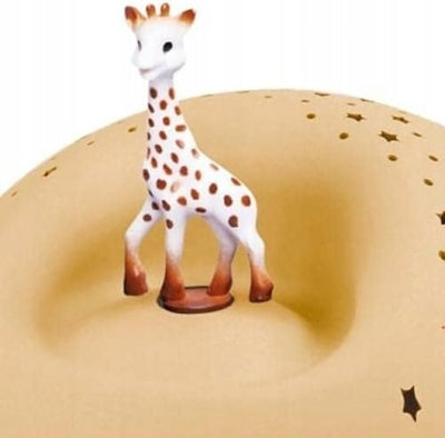 TROUSSELIER natlampe med spilledåse og roterende figur GIRAFFE SOPHIE