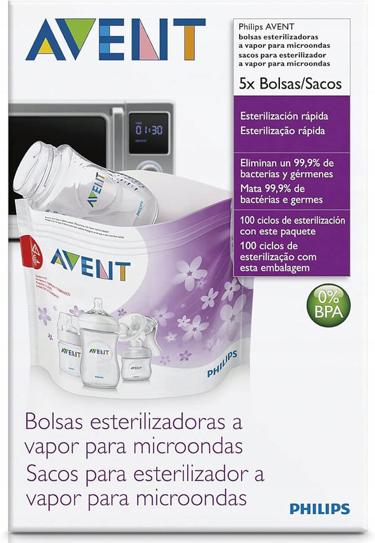 PHILIPS AVENT pungi pentru sterilizare la microunde x5
