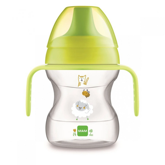 MAM Learn To Drink Cup kubek niekapek z ustnikiem 190 ml 6 m+