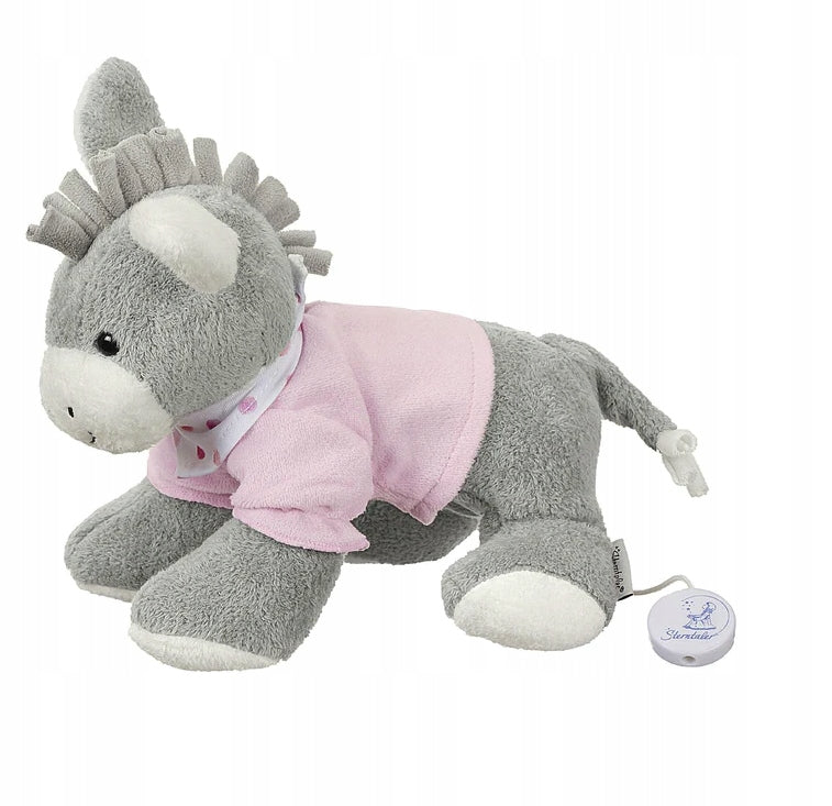 STERNTALER Măgărușul Emmi JUCĂRIE DE PLUȘ CU CARILON 20 cm